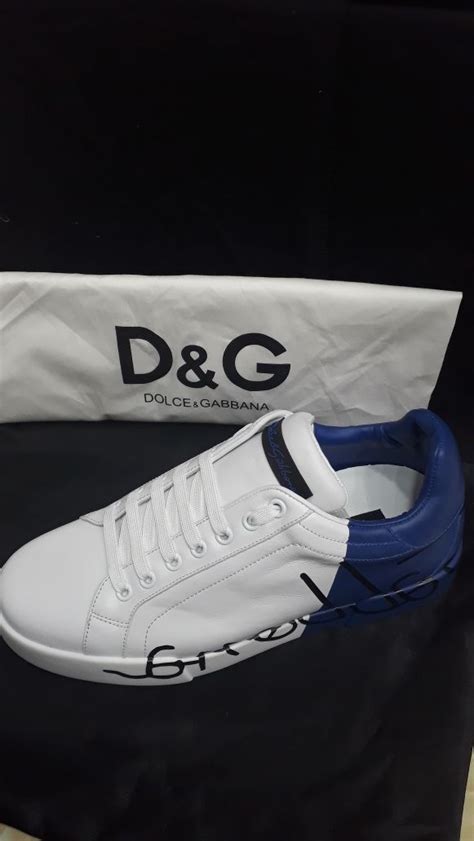 zapatillas dolce gabbana hombre blancas|dolce and gabbana tenis.